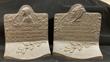 Solid Bronze Bookends - With A Quotation Of Longfellow's Song Of Hiawatha UNKNOWN - Image 2