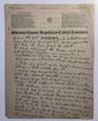 3 Manuscript Letters To Author, George Bird Grinnell, By Frank M. Lockhard, Regarding The Battle Of Beecher Island And The Indian Wars On The Plains Of Kansas In 1868 FRANK M. LOCKHARD - Image 6