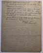 3 Manuscript Letters To Author, George Bird Grinnell, By Frank M. Lockhard, Regarding The Battle Of Beecher Island And The Indian Wars On The Plains Of Kansas In 1868 FRANK M. LOCKHARD - Image 5