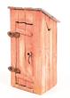Andy Anderson Wood Carving, "Man In The Outhouse." ANDERSON, ANDY [WOOD CARVER] - Image 4