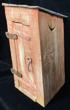 Andy Anderson Wood Carving, "Man In The Outhouse." ANDERSON, ANDY [WOOD CARVER] - Image 3