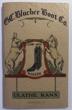 G. C. Blucher Boot Company Catalog