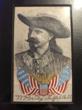 1887 Silk Souvenir Portrait Of "Buffalo Bill" Cody