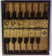 Original Antique Faro Casekeeper Box