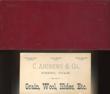 Manuscript Record Of Wool Contracts And Sales