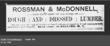 Rossman & Mcdonnell. Billhead For Lumber And Building Materials.  - Image 3