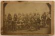 Army Officer, Second Lieutenant Steven Mills & Apache Scouts Of Company D, 12th Infantry Regiment, Camp Thomas, Arizona, March 1880.