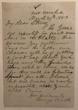 Handwritten, Signed Letter From George Crook